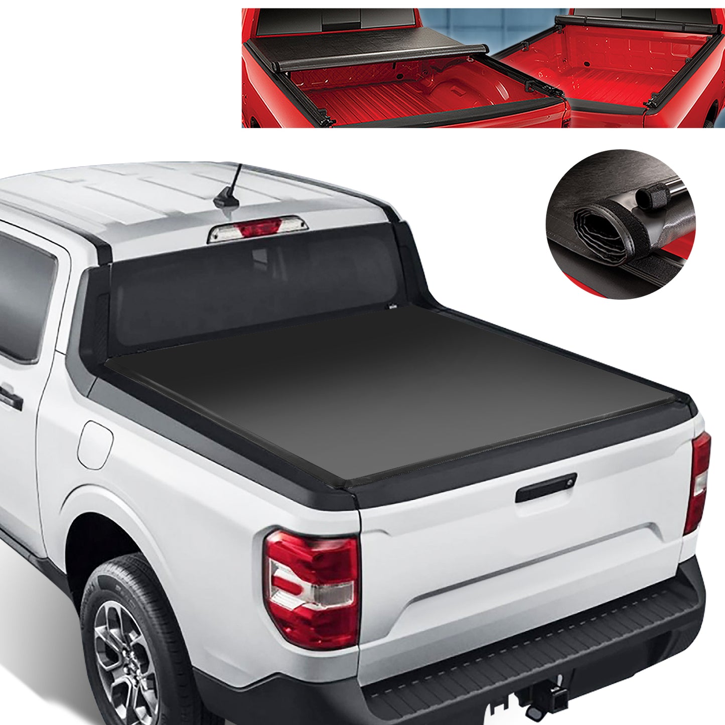 TAPADERA DE CAJUELA TONNEAU COVER - 22 FORD MAVERICK - 4' 6" BED (54.4")
