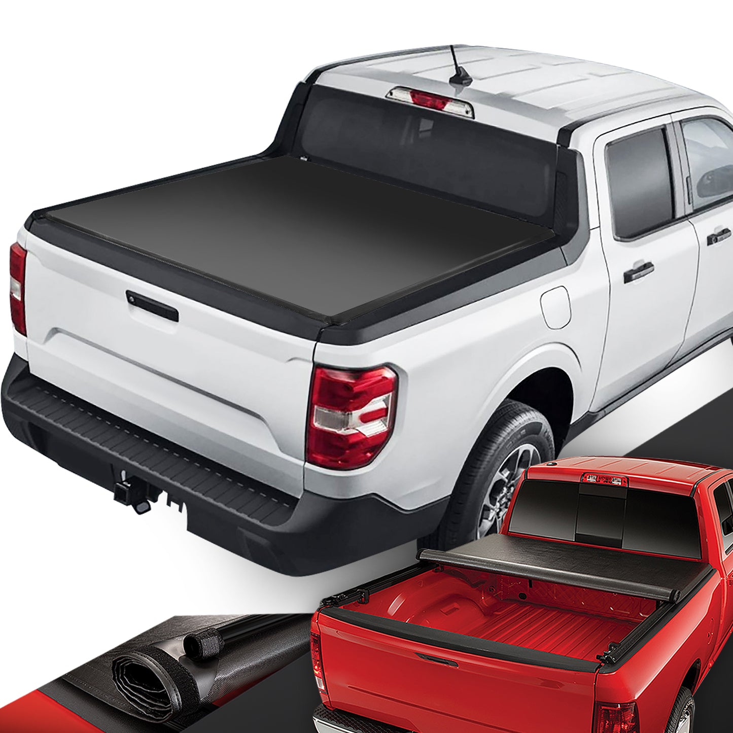 TAPADERA DE CAJUELA TONNEAU COVER - 22 FORD MAVERICK - 4' 6" BED (54.4")