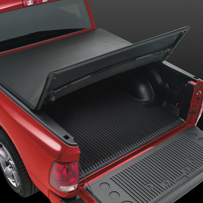 TAPADERA DE CAJUELA TONNEAU COVER - SOFT TRI-FOLD - 03-11 FORD RANGER - FITS MODELS WITHOUT BED RAIL SYSTEM - FITS 5FT FLEETSIDE / STYLESIDE BED MODELS ONLY