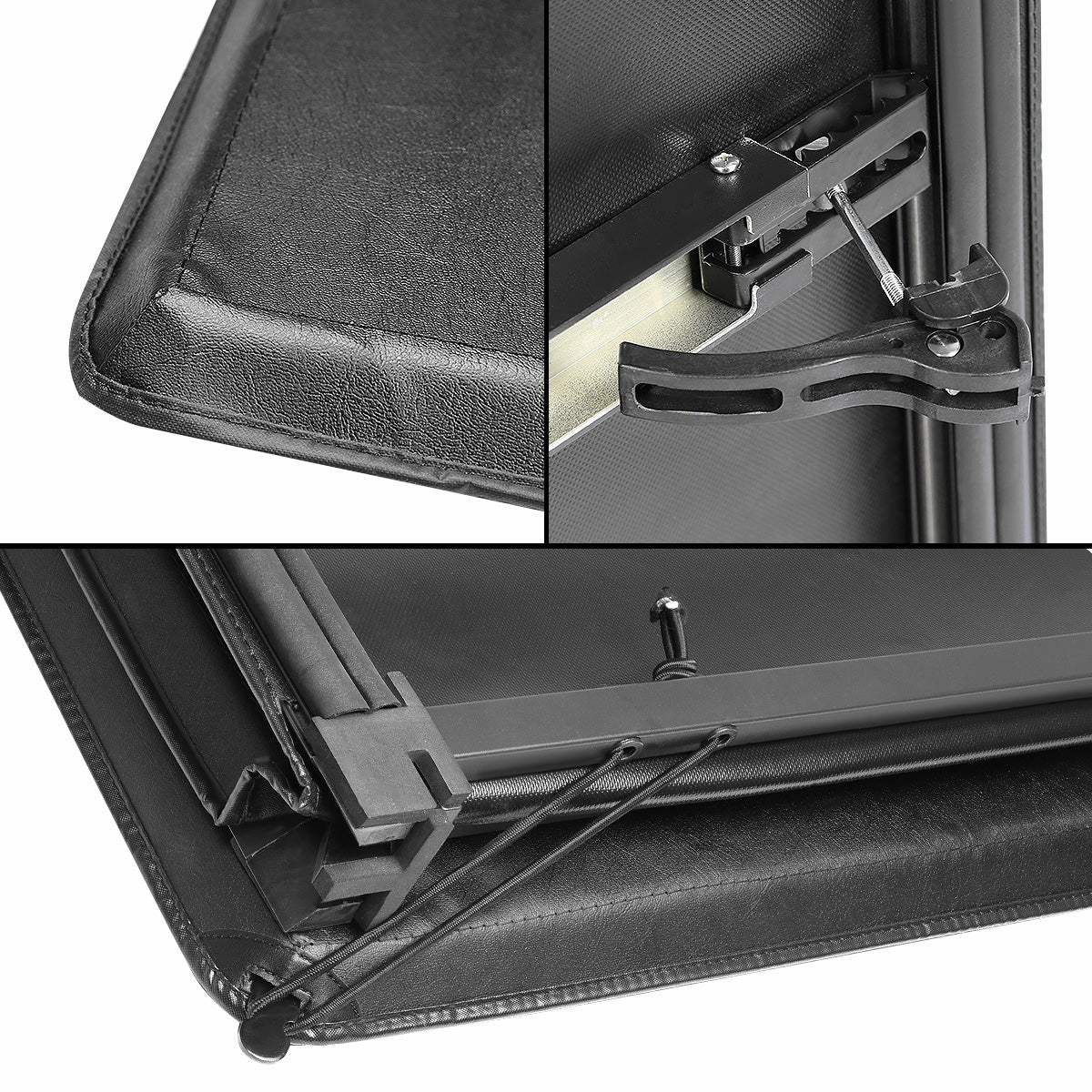 TAPADERA DE CAJUELA TONNEAU COVER - SOFT TRI-FOLD - 88-02 CHEVYC/K 1500, 2500, 3500, GMC C/K 1500, 2500, 3500 - FITS 6.5FT FLEETSIDE BED MODELS