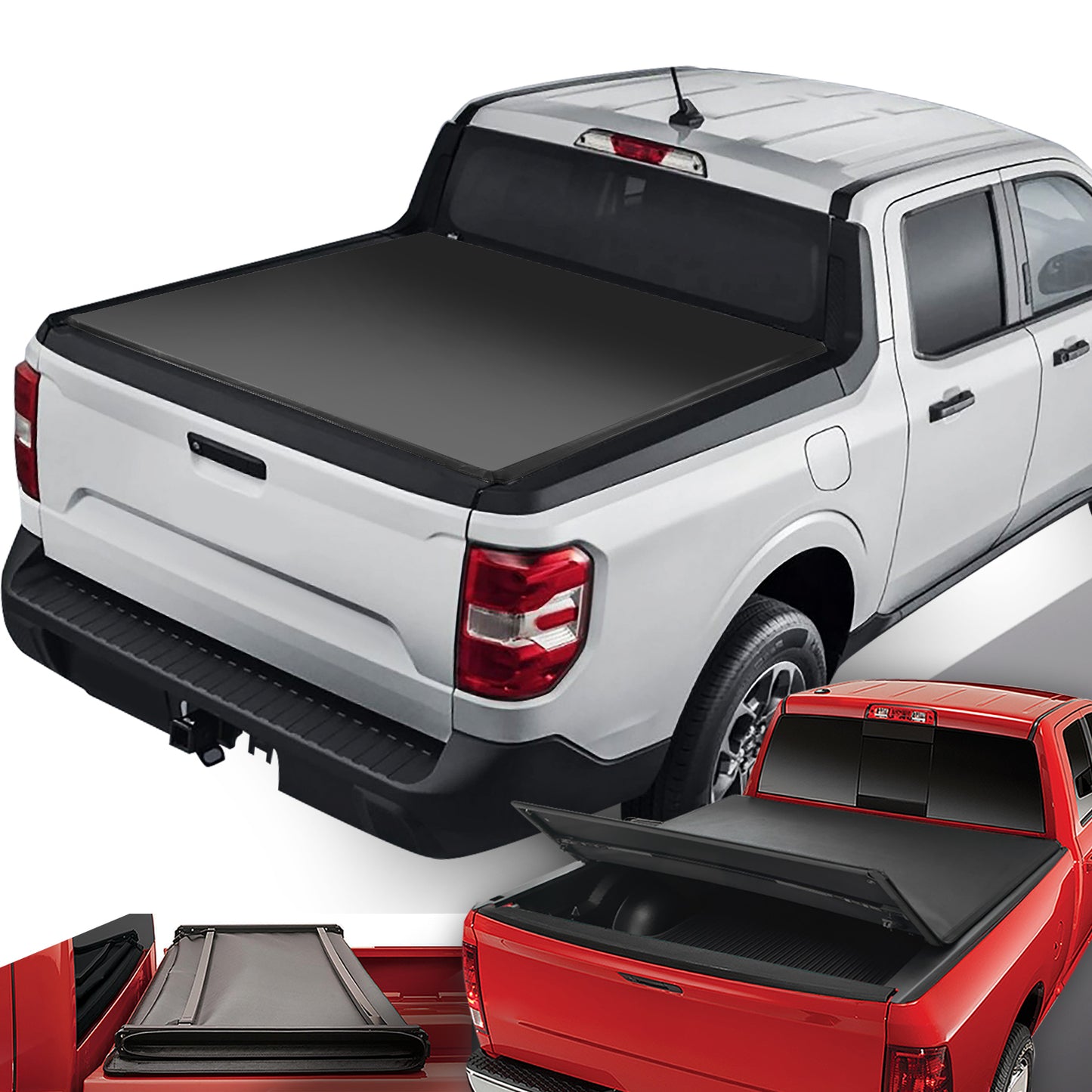 TAPADERA DE CAJUELA TONNEAU COVER - 22 FORD MAVERICK - 4' 6" BED (54.4")