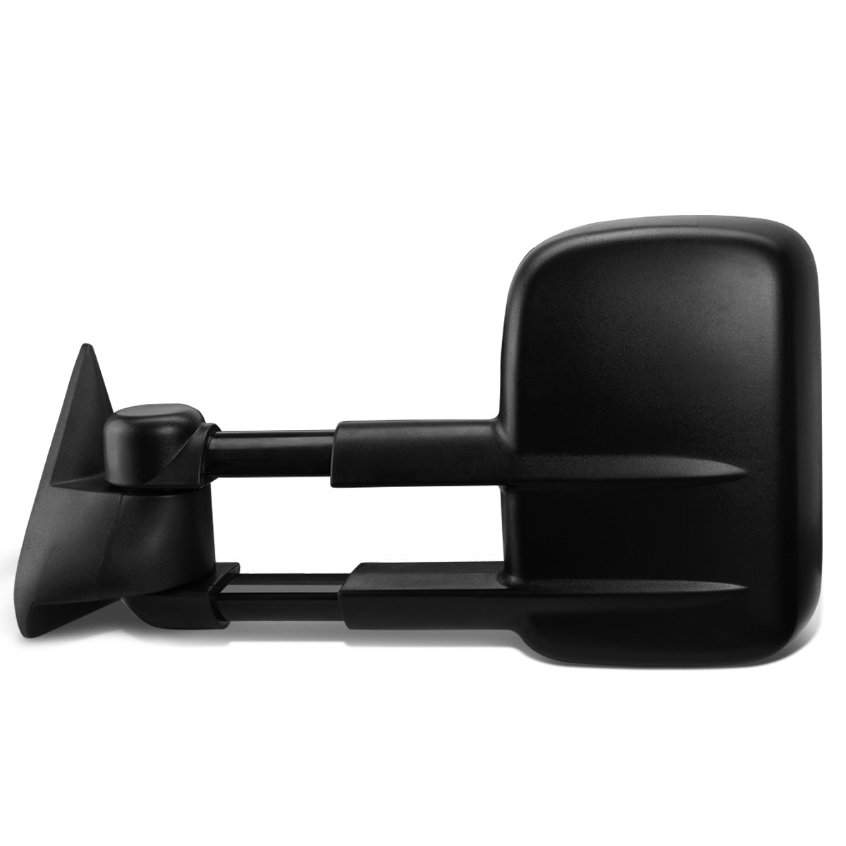 RETROVISORES EXTENDIBLES TOWING MIRROR - 03-06 CHEVY SILVERADO / GMC SIERRA - POWERED W/ HEATED, W/O SIGNAL - BLACK - LEFT