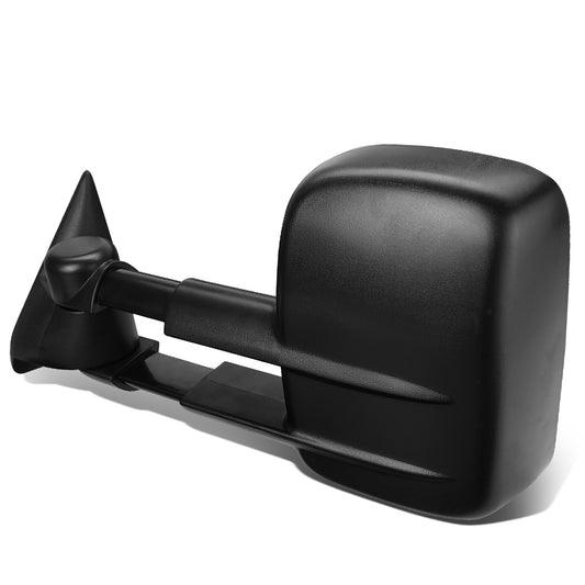 RETROVISORES EXTENDIBLES TOWING MIRROR - 99-06 CHEVY SILVERADO / GMC SIERRA - MANUAL W/O HEATED, W/O SIGNAL - BLACK - LEFT