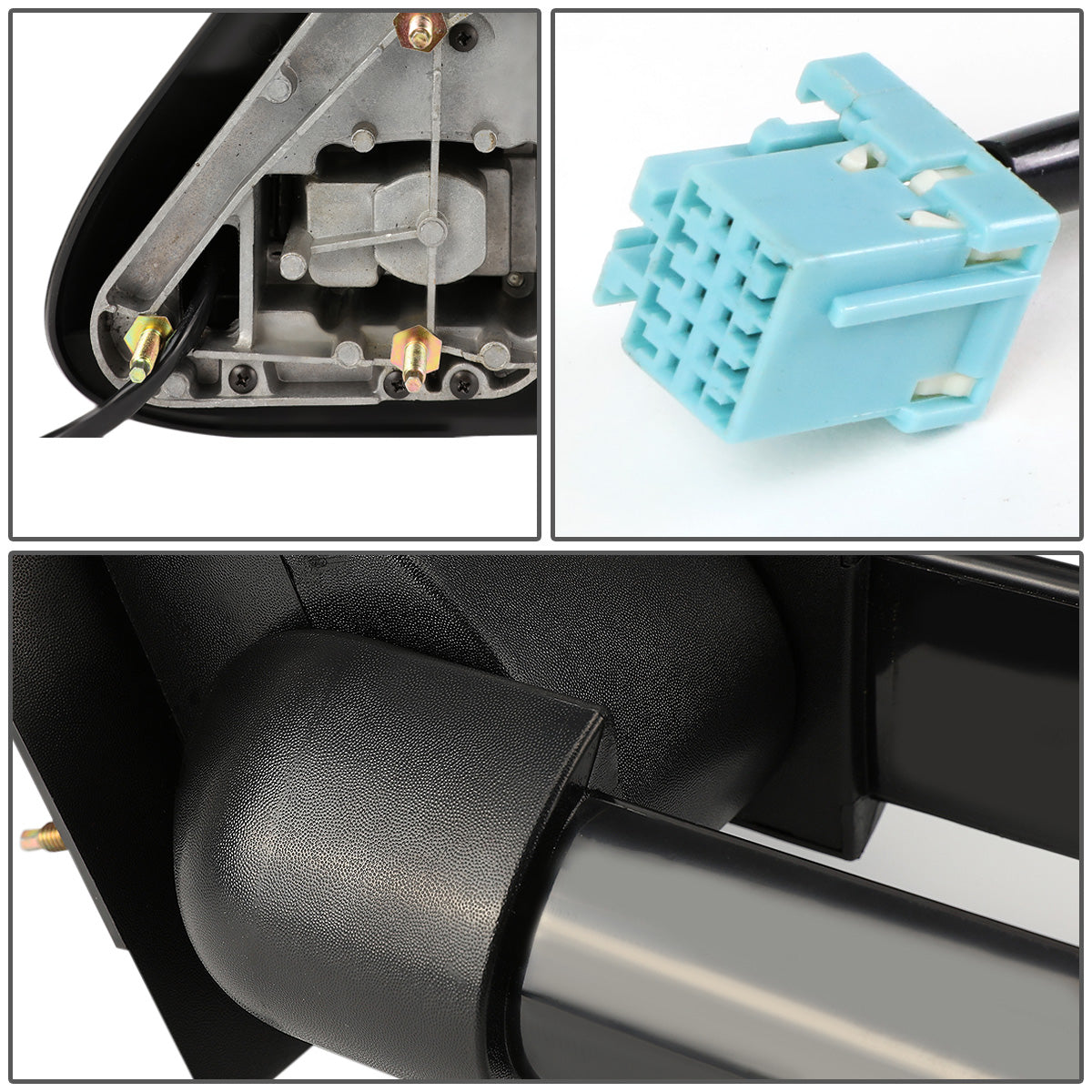 RETROVISORES EXTENDIBLES TOWING MIRROR - 99-06 CHEVY SILVERADO / GMC SIERRA - PAIR - MANUAL W/O HEATED - AMBER SIGNAL - CHROME