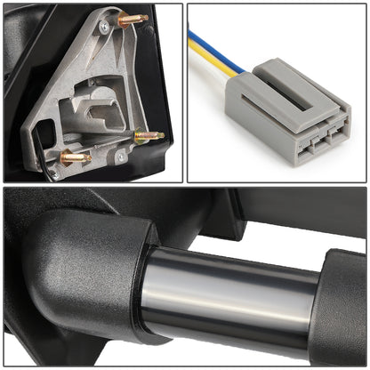 RETROVISORES EXTENDIBLES TOWING MIRROR - 97-03 FORD F-150 - PAIR - POWERED W/O HEATED W/O SIGNAL - FITS STANDARD AND EXTENDED CAB ONLY, DOES NOT FIT CREW CAB - BLACK