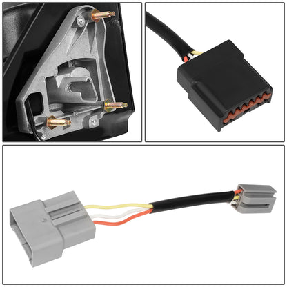 RETROVISORES EXTENDIBLES TOWING MIRROR - 97-03 FORD F-150 - PAIR - POWERED W/O HEATED W/O SIGNAL - FITS STANDARD AND EXTENDED CAB ONLY, DOES NOT FIT CREW CAB - CHROME