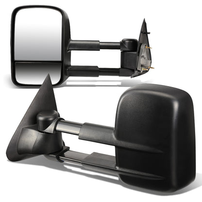 RETROVISORES EXTENDIBLES TOWING MIRROR - 97-03 FORD F-150 - PAIR - MANUAL W/O HEATED W/O SIGNAL - FITS STANDARD AND EXTENDED CAB ONLY, DOES NOT FIT CREW CAB - BLACK