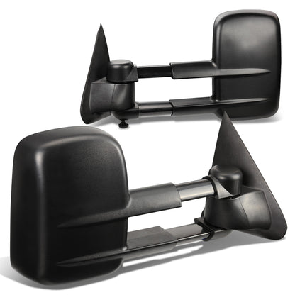 RETROVISORES EXTENDIBLES TOWING MIRROR - 97-03 FORD F-150 - PAIR - MANUAL W/O HEATED W/O SIGNAL - FITS STANDARD AND EXTENDED CAB ONLY, DOES NOT FIT CREW CAB - BLACK