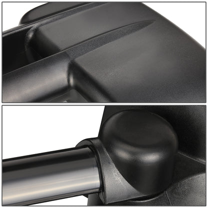 RETROVISORES EXTENDIBLES TOWING MIRROR - 97-03 FORD F-150 - PAIR - MANUAL W/O HEATED W/O SIGNAL - FITS STANDARD AND EXTENDED CAB ONLY, DOES NOT FIT CREW CAB - BLACK