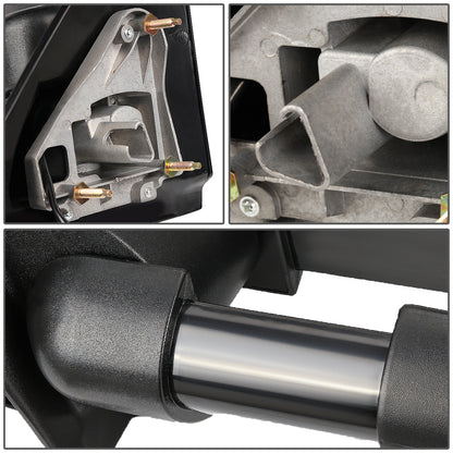 RETROVISORES EXTENDIBLES TOWING MIRROR - 97-03 FORD F-150 - PAIR - MANUAL W/O HEATED W/O SIGNAL - FITS STANDARD AND EXTENDED CAB ONLY, DOES NOT FIT CREW CAB - BLACK