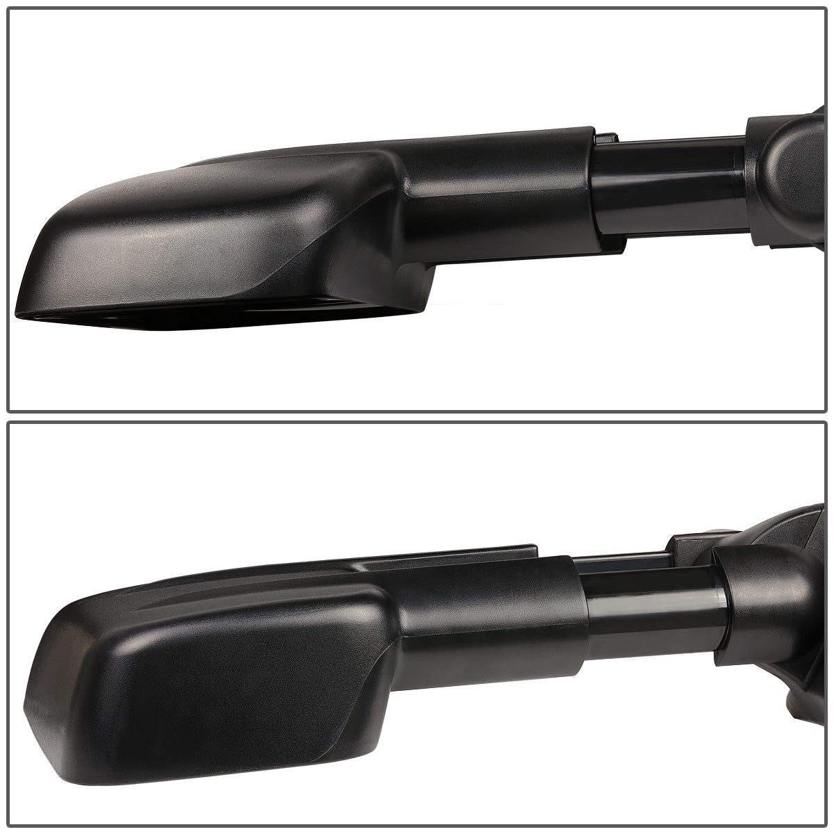 RETROVISORES EXTENDIBLES TOWING MIRROR - 07-13 CHEVY SILVERADO / GMC SIERRA - RIGHT - POWERED, W/ HEATED, W/O SIGNAL - BLACK