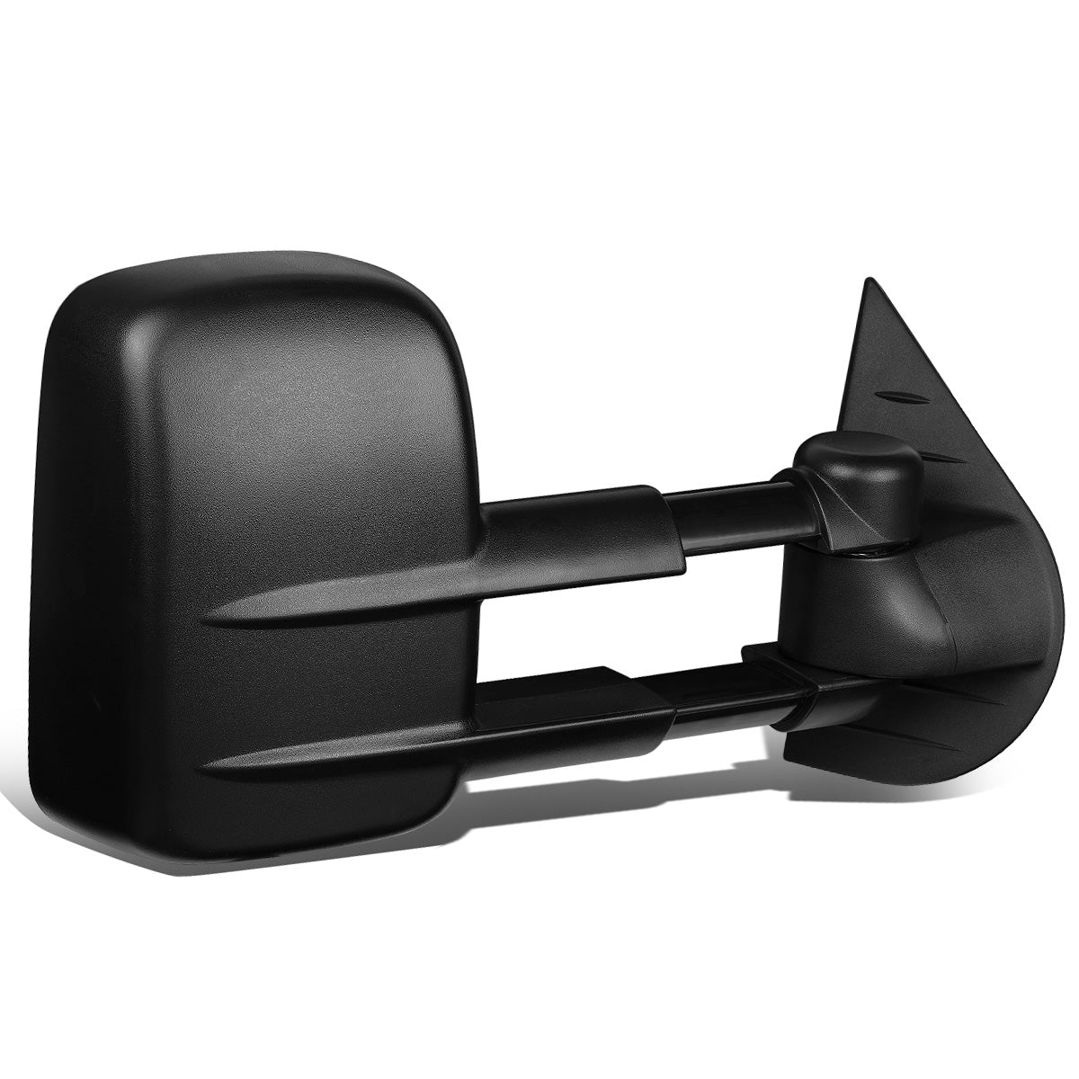RETROVISORES EXTENDIBLES TOWING MIRROR - 07-13 CHEVY SILVERADO / GMC SIERRA - RIGHT - MANUAL, W/O HEATED, W/O SIGNAL - BLACK