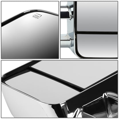 RETROVISORES EXTENDIBLES TOWING MIRROR - 07-13 CHEVY SILVERADO 1500, 1500HD, 2500HD, GMC SIERRA 1500, 1500HD, 2500HD, CHEVY SUBURBAN 1500, 2500, GMC YUKON, YUKON XL 1500, XL 2500, CHEVY AVALANCHE, CHEVY TAHOE, CADILLAC ESCALADE / 07-17 CHEVY SILVERADO