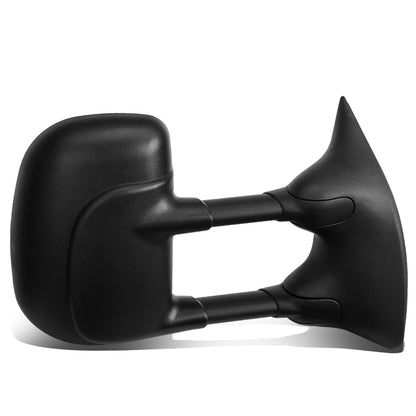 RETROVISORES EXTENDIBLES TOWING MIRROR - 99-07 FORD F-250, F-350, F-450, F-550 - SUPER DUTY - RIGHT - POWERED, W/ HEATED, W/O SIGNAL - BLACK