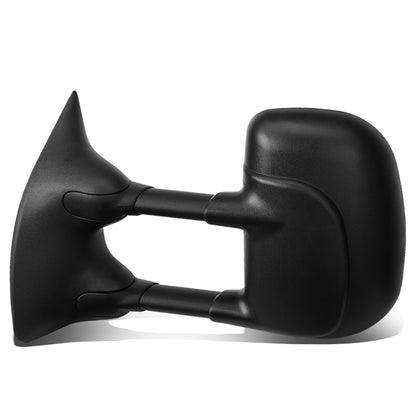 RETROVISORES EXTENDIBLES TOWING MIRROR - 99-07 FORD F-250, F-350, F-450, F-550 - SUPER DUTY - LEFT - MANUAL, W/O HEATED, W/O SIGNAL - BLACK