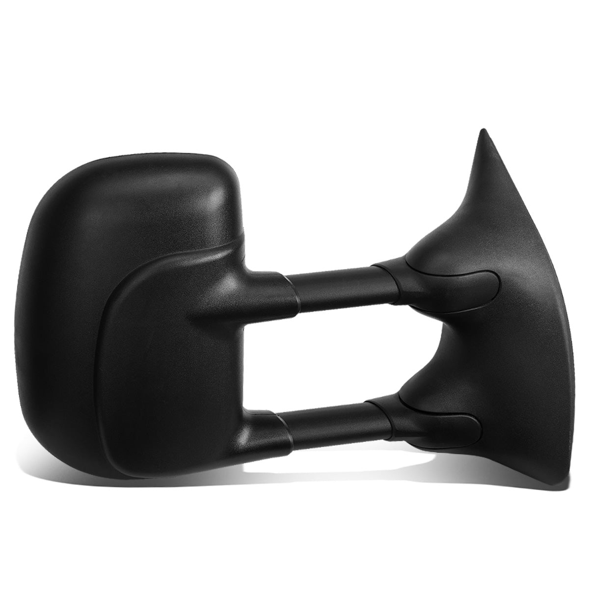 RETROVISORES EXTENDIBLES TOWING MIRROR - 99-07 FORD F-250, F-350, F-450, F-550 - SUPER DUTY - RIGHT - MANUAL, W/O HEATED, W/O SIGNAL - BLACK