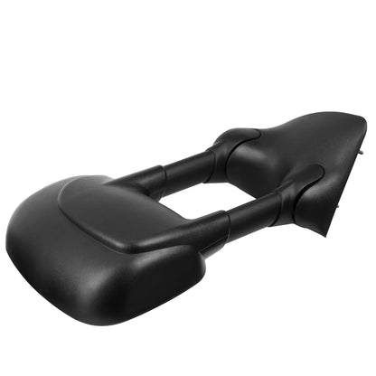 RETROVISORES EXTENDIBLES TOWING MIRROR - 99-07 FORD F-250, F-350, F-450, F-550 - SUPER DUTY - RIGHT - MANUAL, W/O HEATED, W/O SIGNAL - BLACK
