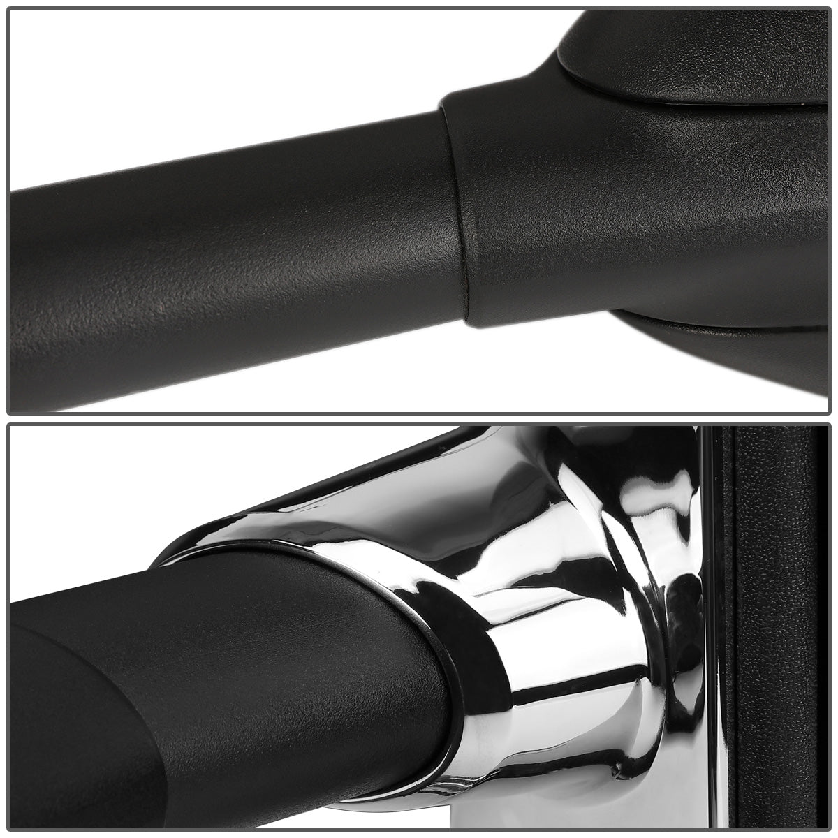 RETROVISORES EXTENDIBLES TOWING MIRROR - 99-07 FORD F-250, F-350, F-450, F-550 - SUPER DUTY - PAIR - POWERED W/ HEATED - SMOKE SIGNAL - CHROME