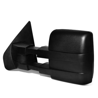 RETROVISORES EXTENDIBLES TOWING MIRROR - 04-14 FORD F-150 - LEFT - POWERED - W/AMBER SIGNAL - W/PUDDLE LIGHT - W/HEATED - BLACK