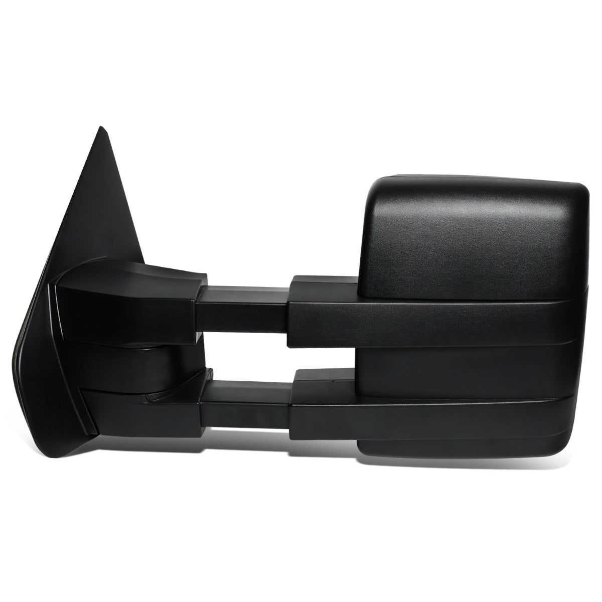 RETROVISORES EXTENDIBLES TOWING MIRROR - 04-14 FORD F-150 - LEFT - POWERED - W/AMBER SIGNAL - W/PUDDLE LIGHT - W/HEATED - BLACK