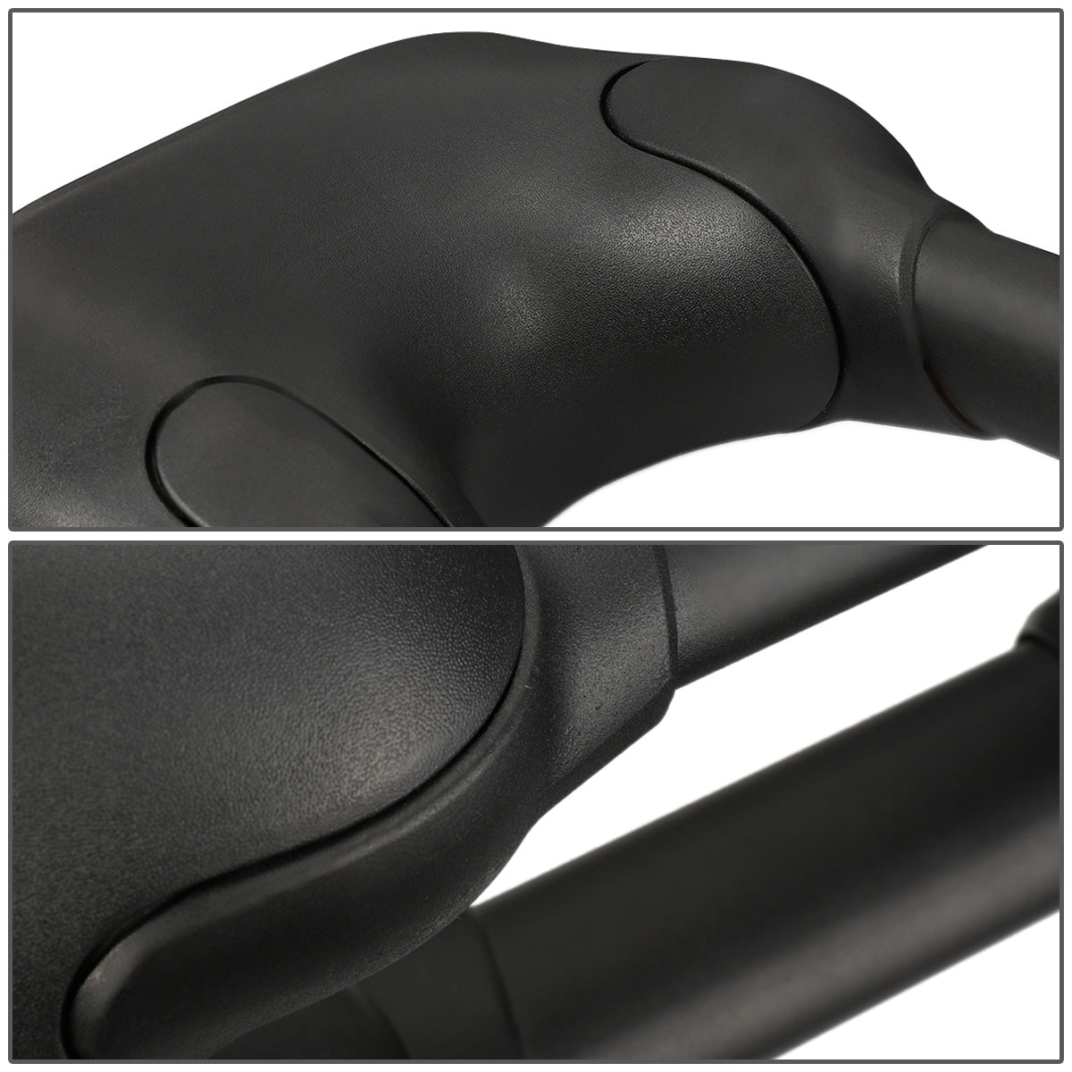 RETROVISORES EXTENDIBLES TOWING MIRROR - 03-07 FORD E-150, E-250, E-350 - PAIR - MANUAL W/O HEATED W/O SIGNAL - BLACK