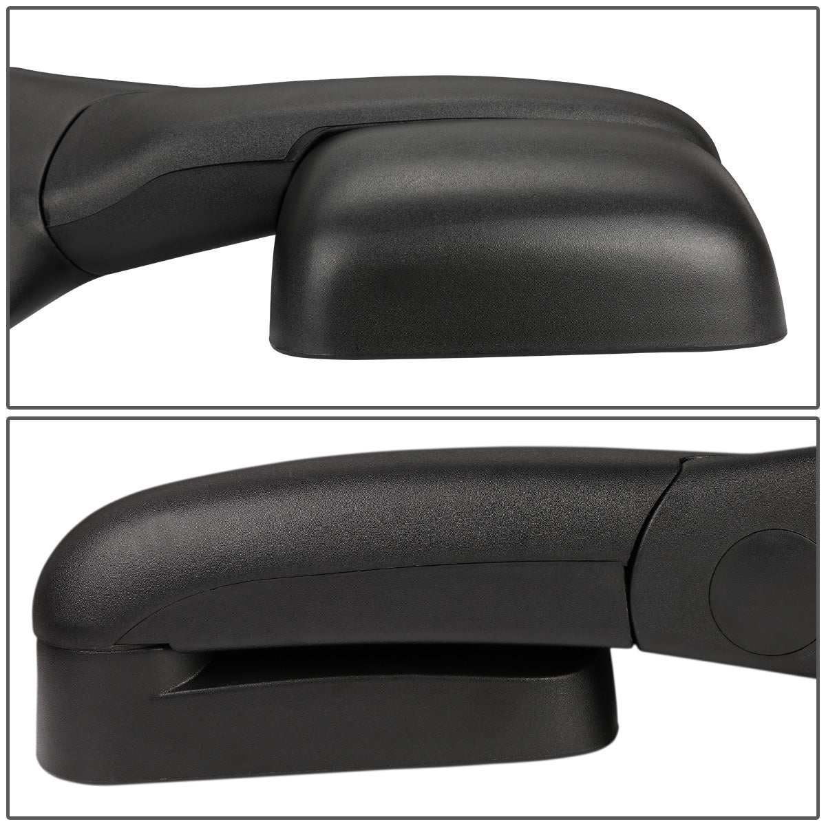 RETROVISORES EXTENDIBLES TOWING MIRROR - 98-01 DODGE RAM 1500 / 98-02 RAM 2500, 3500 - RIGHT - POWERED, W/ HEATED, W/O SIGNAL - BLACK