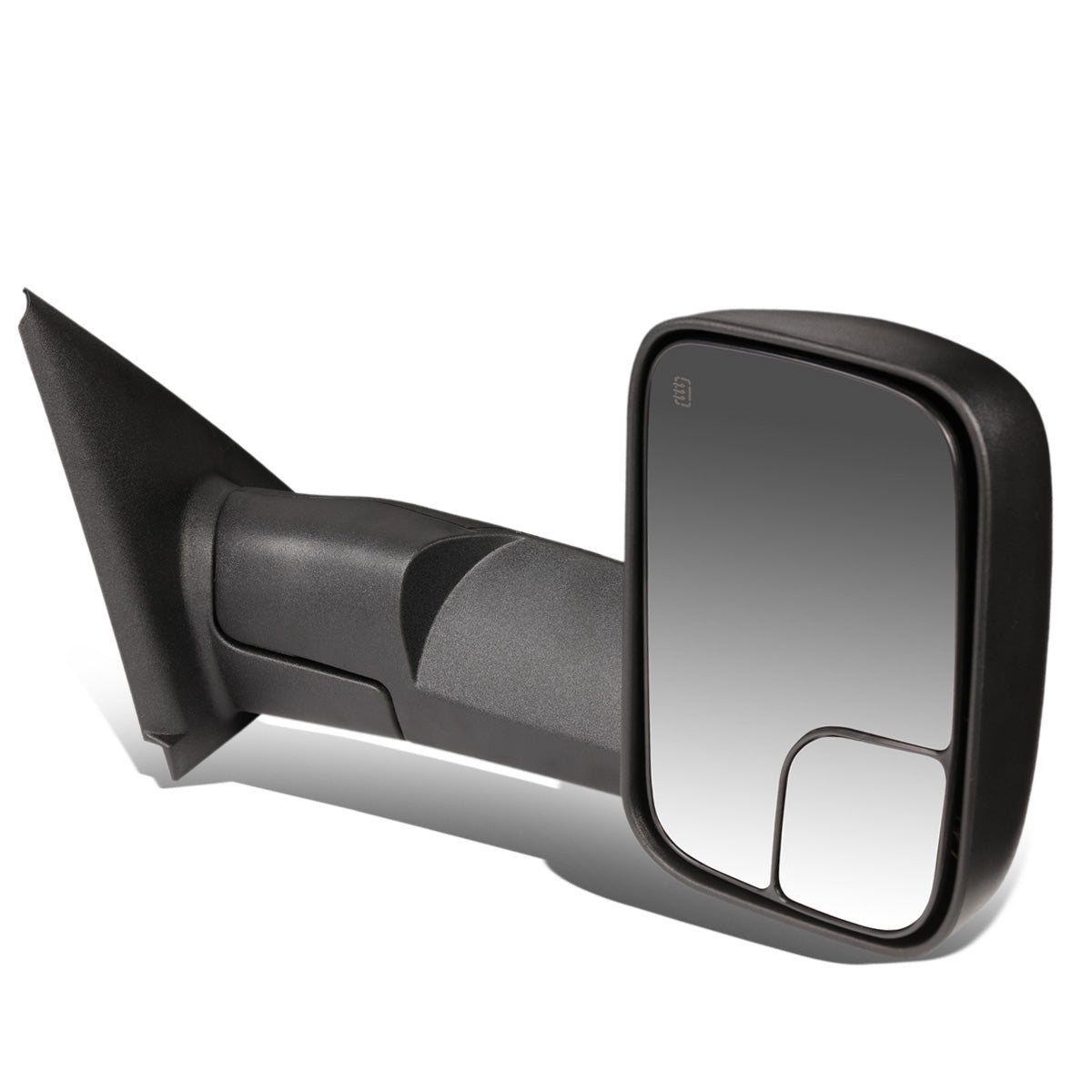RETROVISORES EXTENDIBLES TOWING MIRROR - 02-08 DODGE RAM 1500 / 03-09 RAM 2500, 3500 - RIGHT - POWERED, W/ HEATED, W/O SIGNAL - BLACK