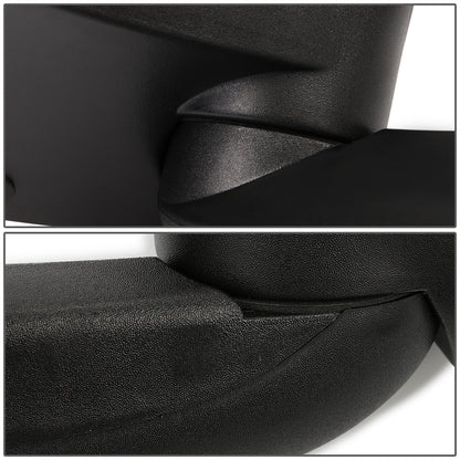 RETROVISORES EXTENDIBLES TOWING MIRROR - 02-08 DODGE RAM 1500 / 03-09 RAM 2500, 3500 - RIGHT - MANUAL W/O HEATED W/O SIGNAL - BLACK