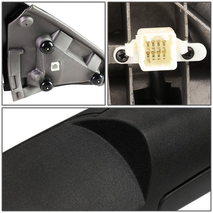 RETROVISORES EXTENDIBLES TOWING MIRROR - 02-08 DODGE RAM 1500 / 03-09 RAM 2500, 3500 - PAIR - MANUAL, W/ O HEATED - LED AMBER SIGNAL - BLACK