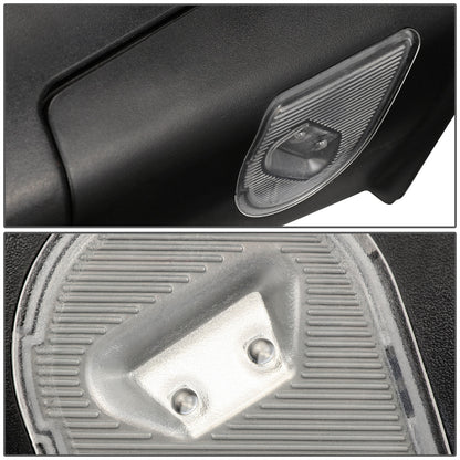 RETROVISORES EXTENDIBLES TOWING MIRROR - 09-16 DODGE RAM 1500 / 10-16 RAM 2500, 3500, 4500, 5500 - PAIR - POWERED W/ HEATED W/ PUDDLE LIGHT - LED SMOKE SIGNAL - CHROME