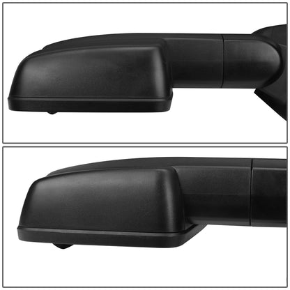 RETROVISORES EXTENDIBLES TOWING MIRROR - 03-06 CHEVY SILVERADO, GMC SIERRA, CHEVY TAHOE, CHEVY SUBURBAN, GMC YUKON, CADILLAC ESCALADE, CHEVY AVALANCHE / 2007 CHEVY SILVERADO CLASSIC, GMC SIERRA CLASSIC - RIGHT - POWERED W/ HEATED - LED SMOKE SIGNAL -