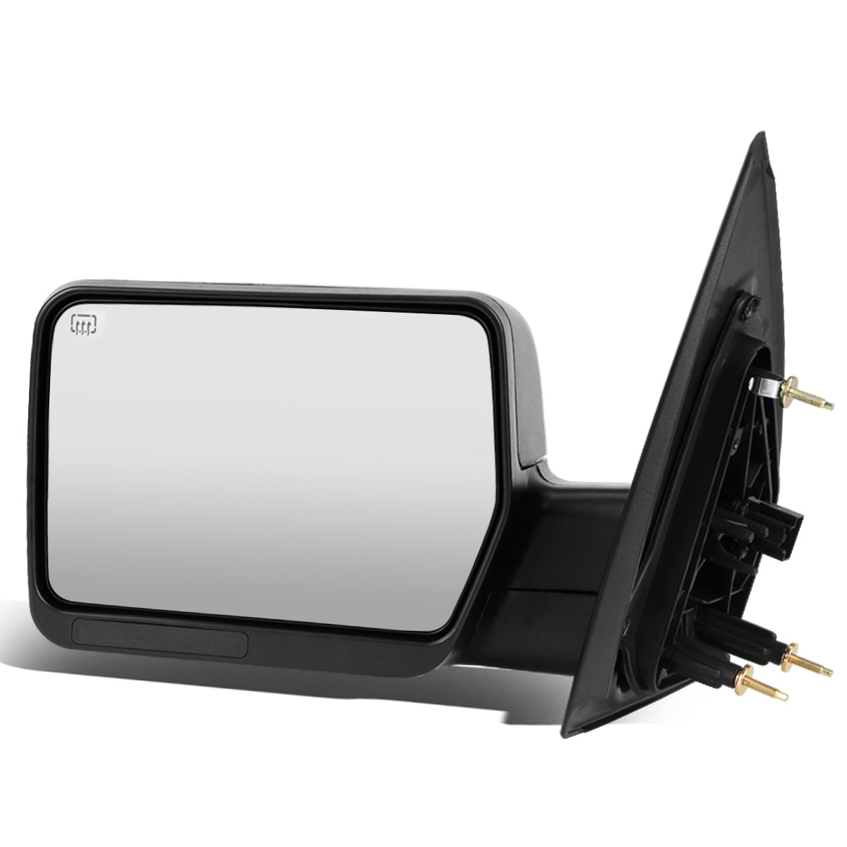 RETROVISORES EXTENDIBLES TOWING MIRROR - 04-14 FORD F-150 - LEFT - POWERED W/ HEATED W/O SIGNAL - BLACK