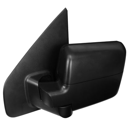 RETROVISORES EXTENDIBLES TOWING MIRROR - 04-14 FORD F-150 - LEFT - POWERED W/ HEATED W/O SIGNAL - BLACK