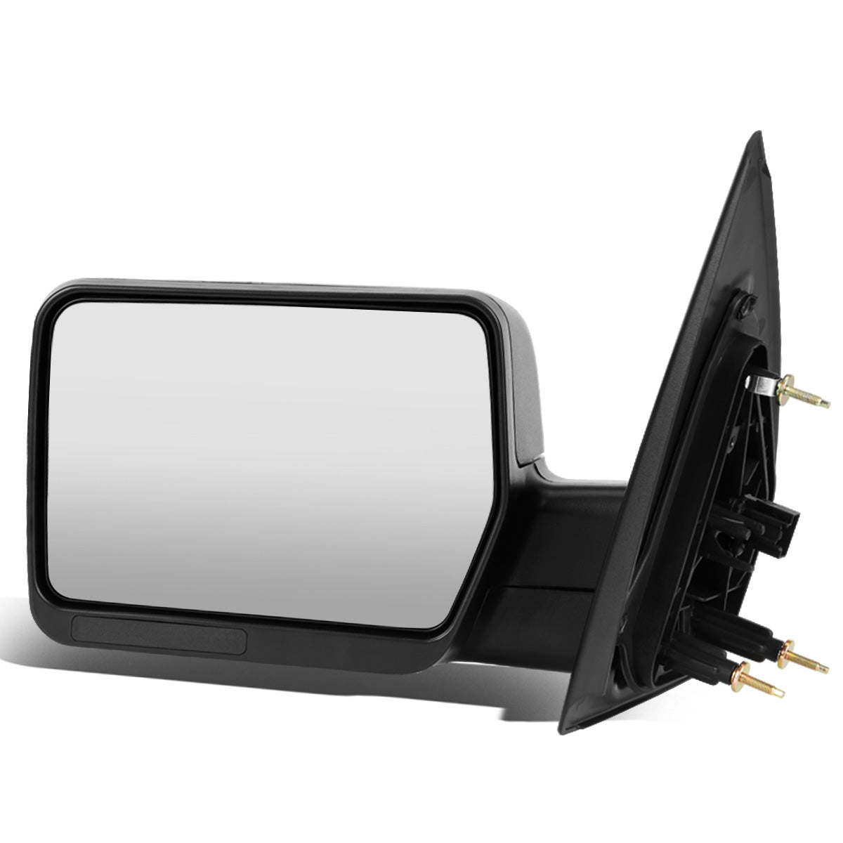 RETROVISORES EXTENDIBLES TOWING MIRROR - 04-14 FORD F-150 - LEFT - MANUAL W/O HEATED W/O SIGNAL - BLACK