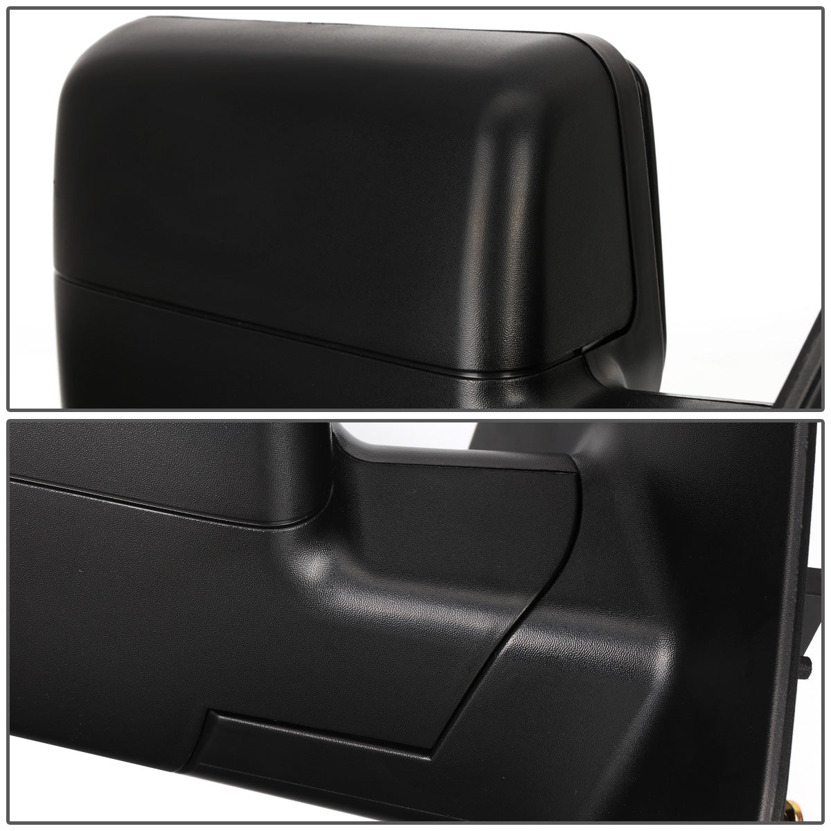 RETROVISORES EXTENDIBLES TOWING MIRROR - 04-14 FORD F-150 - RIGHT - MANUAL W/O HEATED W/O SIGNAL - BLACK