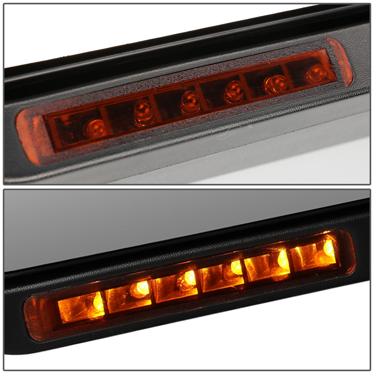 RETROVISORES EXTENDIBLES TOWING MIRROR - 04-14 FORD F-150 - LEFT - MANUAL W/O HEATED - LED AMBER SIGNAL - BLACK