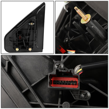 RETROVISORES EXTENDIBLES TOWING MIRROR - 04-14 FORD F-150 - RIGHT - POWERED W/ HEATED W/O SIGNAL - BLACK