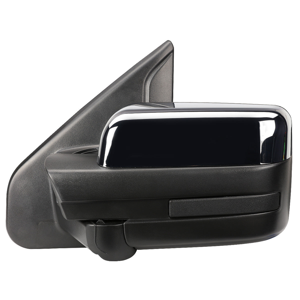 RETROVISORES EXTENDIBLES TOWING MIRROR - 04-14 FORD F-150 - LEFT - POWERED W/ HEATED W/O SIGNAL - CHROME