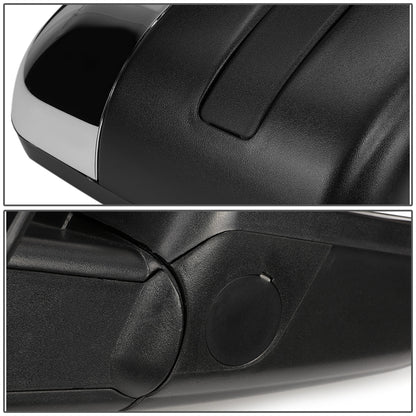 RETROVISORES EXTENDIBLES TOWING MIRROR - 04-14 FORD F-150 - RIGHT - POWERED W/ HEATED W/O SIGNAL - CHROME