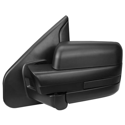 RETROVISORES EXTENDIBLES TOWING MIRROR - 04-14 FORD F-150 - LEFT - MANUAL W/O HEATED W/O SIGNAL - BLACK