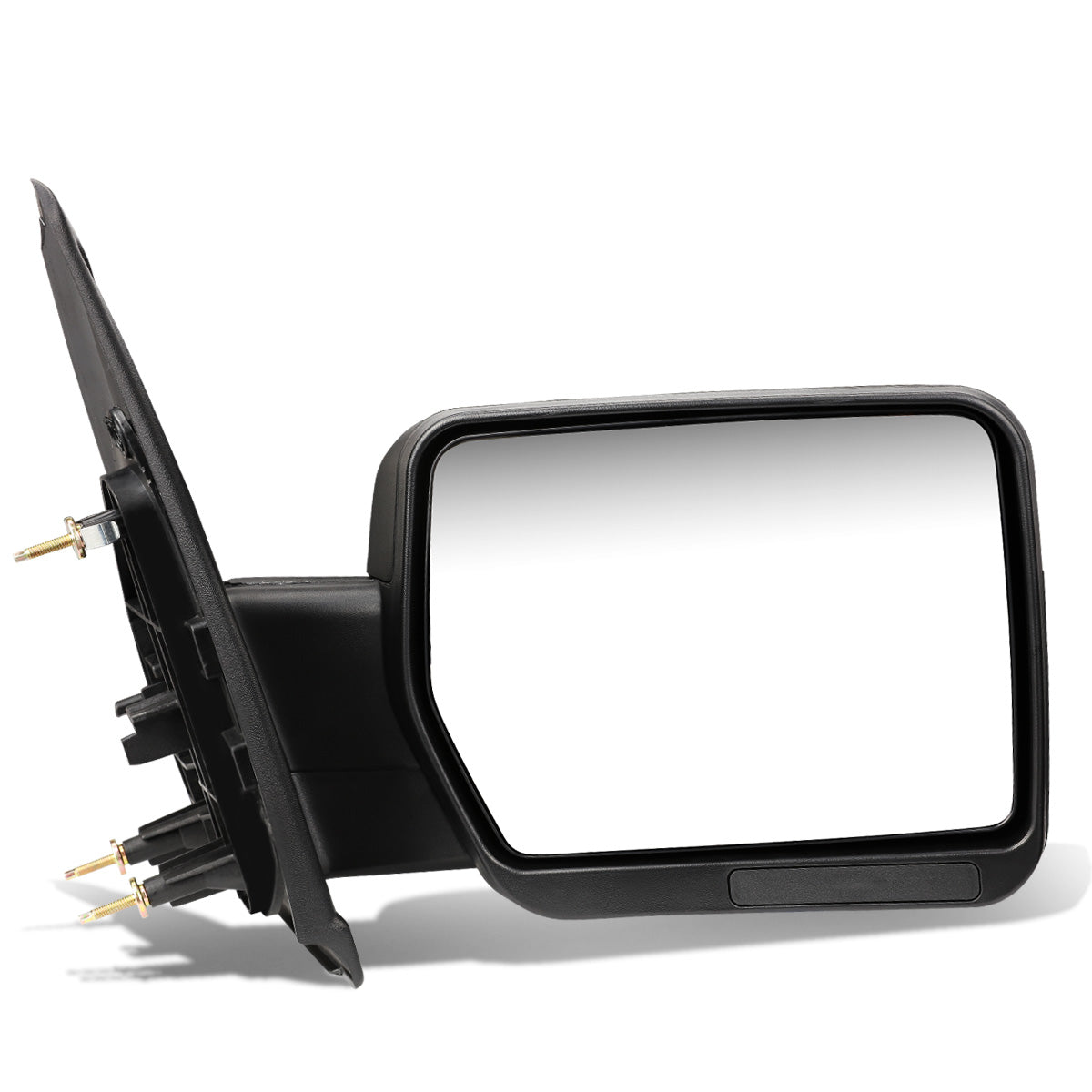 RETROVISORES EXTENDIBLES TOWING MIRROR - 04-14 FORD F-150 - RIGHT - MANUAL W/O HEATED W/O SIGNAL - BLACK