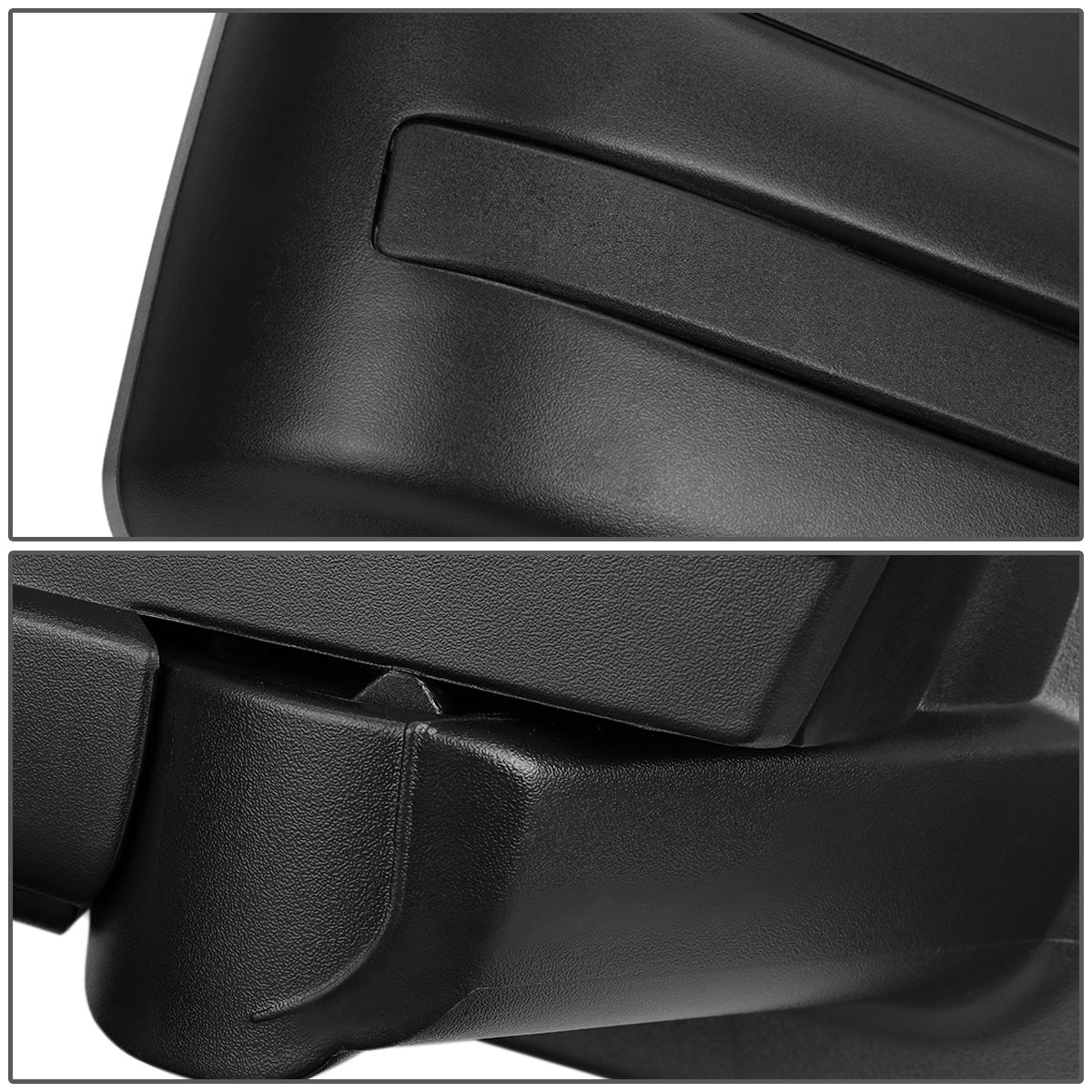 RETROVISORES EXTENDIBLES TOWING MIRROR - 04-14 FORD F-150 - RIGHT - MANUAL W/O HEATED W/O SIGNAL - BLACK