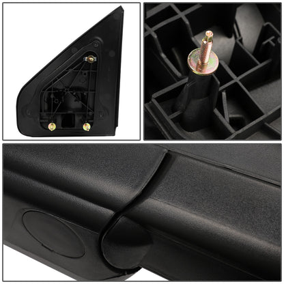 RETROVISORES EXTENDIBLES TOWING MIRROR - 04-14 FORD F-150 - RIGHT - MANUAL W/O HEATED W/O SIGNAL - BLACK