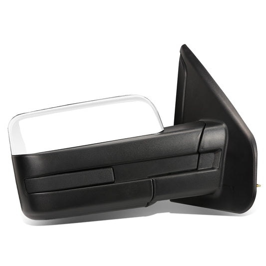 RETROVISORES EXTENDIBLES TOWING MIRROR - 04-14 FORD F-150 - RIGHT - MANUAL W/O HEATED W/O SIGNAL - CHROME