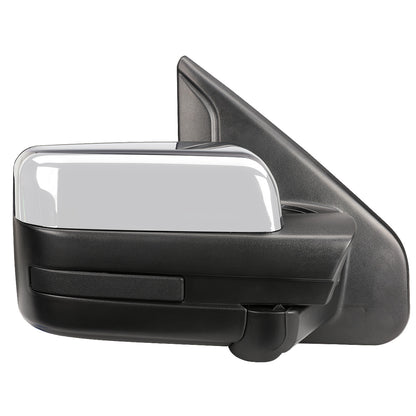 RETROVISORES EXTENDIBLES TOWING MIRROR - 04-14 FORD F-150 - RIGHT - MANUAL W/O HEATED W/O SIGNAL - CHROME