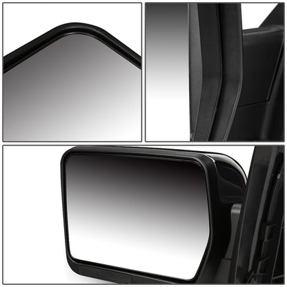 RETROVISORES EXTENDIBLES TOWING MIRROR - 04-14 FORD F-150 - RIGHT - MANUAL W/O HEATED W/O SIGNAL - CHROME