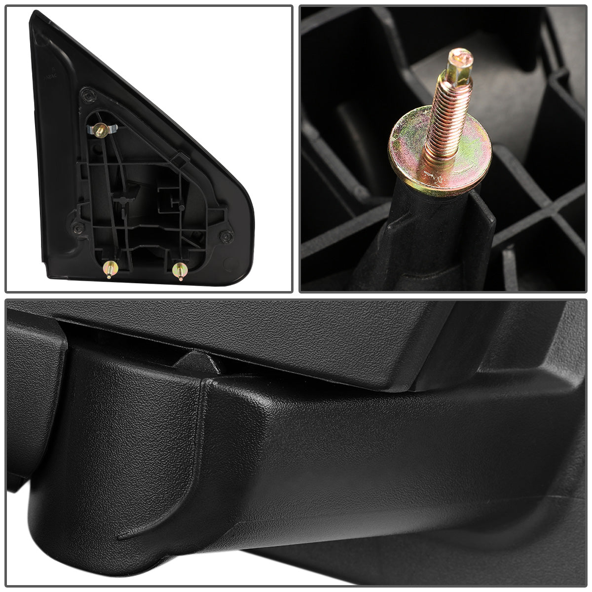 RETROVISORES EXTENDIBLES TOWING MIRROR - 04-14 FORD F-150 - RIGHT - MANUAL W/O HEATED W/O SIGNAL - CHROME