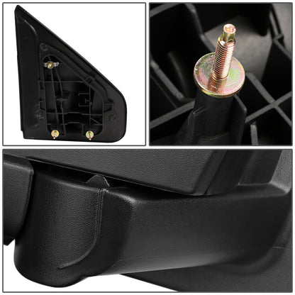 RETROVISORES EXTENDIBLES TOWING MIRROR - 04-14 FORD F-150 - RIGHT - MANUAL W/O HEATED W/O SIGNAL - CHROME