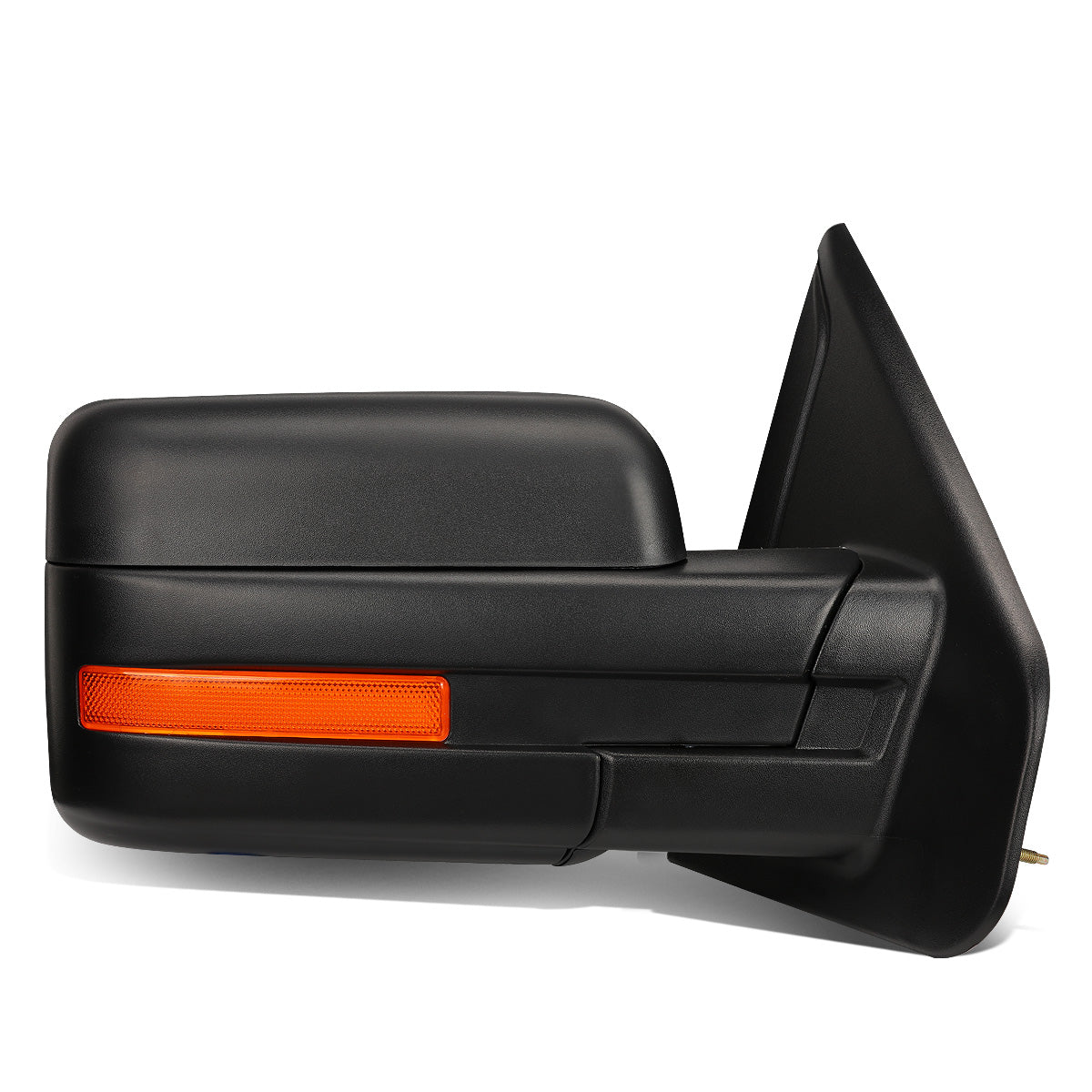 RETROVISORES EXTENDIBLES TOWING MIRROR - 04-14 FORD F-150 - RIGHT - POWERED W/ HEATED - AMBER SIGNAL - BLACK