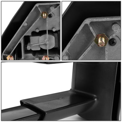 RETROVISORES EXTENDIBLES TOWING MIRROR - 99-02 CHEVY SILVERADO 1500, 2500, 3500, GMC SIERRA 1500, 2500, 3500 / 00-02 CHEVY TAHOE, CHEVY SUBURBAN 1500, 2500, GMC YUKON - RIGHT - POWERED W/ HEATED W/O SIGNAL - BLACK